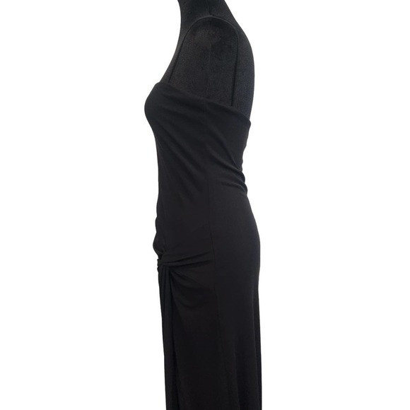 Laundry by Shelli Segal Spaguetti Strap Maxi Dress in Black Size‎ 6 - Picture 4 of 8